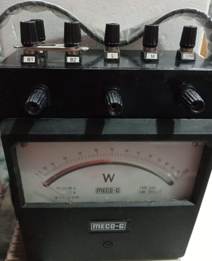 Analog Wattmeter